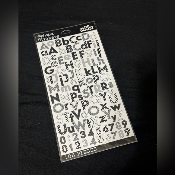 Alphabet Stickers Set - Picture 2 of 4